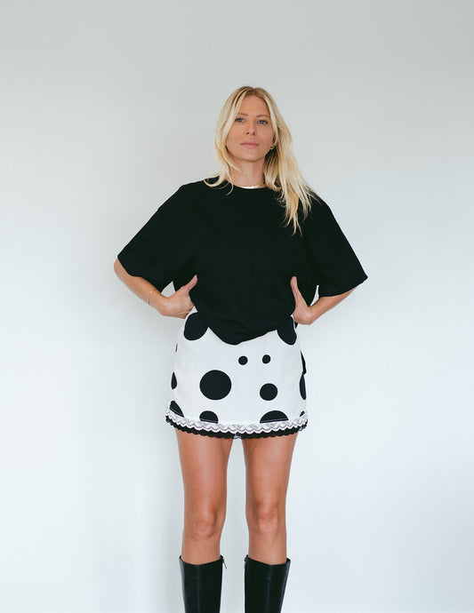 Maisy Mini Skirt ~ Polka