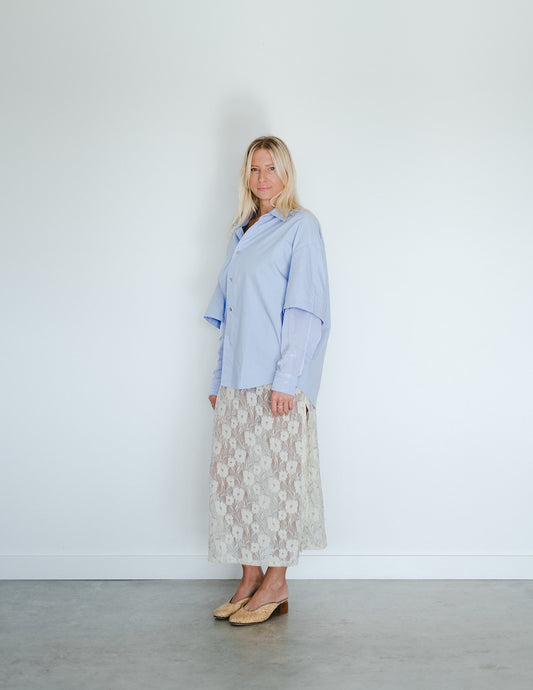 Elm Blouse ~ Sky